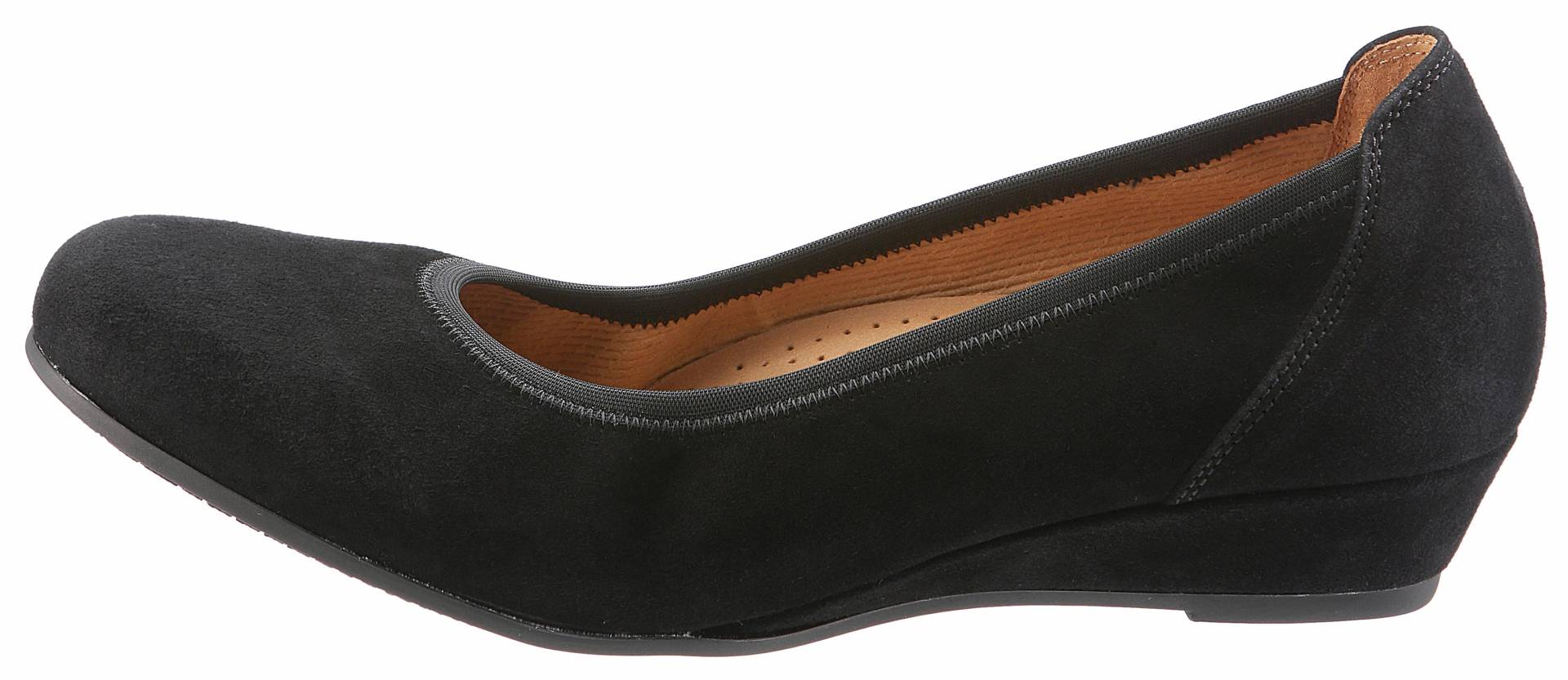 Gabor Pumps »KRETA«, Keilabsatz, Halbschuh, Schlupfschuh, in bequemer Weite G (= weit) von Gabor