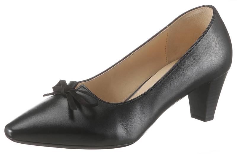 Gabor Pumps, Abendschuh, Festtagsschuh,Trichterabsatz, mit kleiner Zierschleife von Gabor