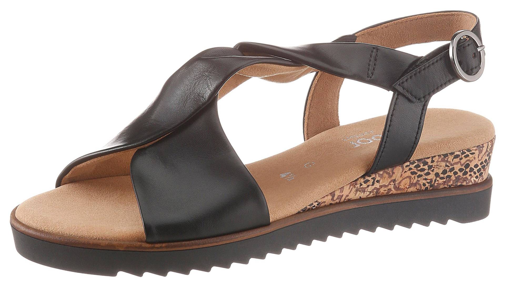 Gabor Riemchensandale »GENUA«, Sommerschuh, Sandalette, Keilabsatz, G-Weite Gabor Riemchensandale »GENUA«, Sommerschuh, Sandalette, Keilabsatz, G-Weite von Gabor