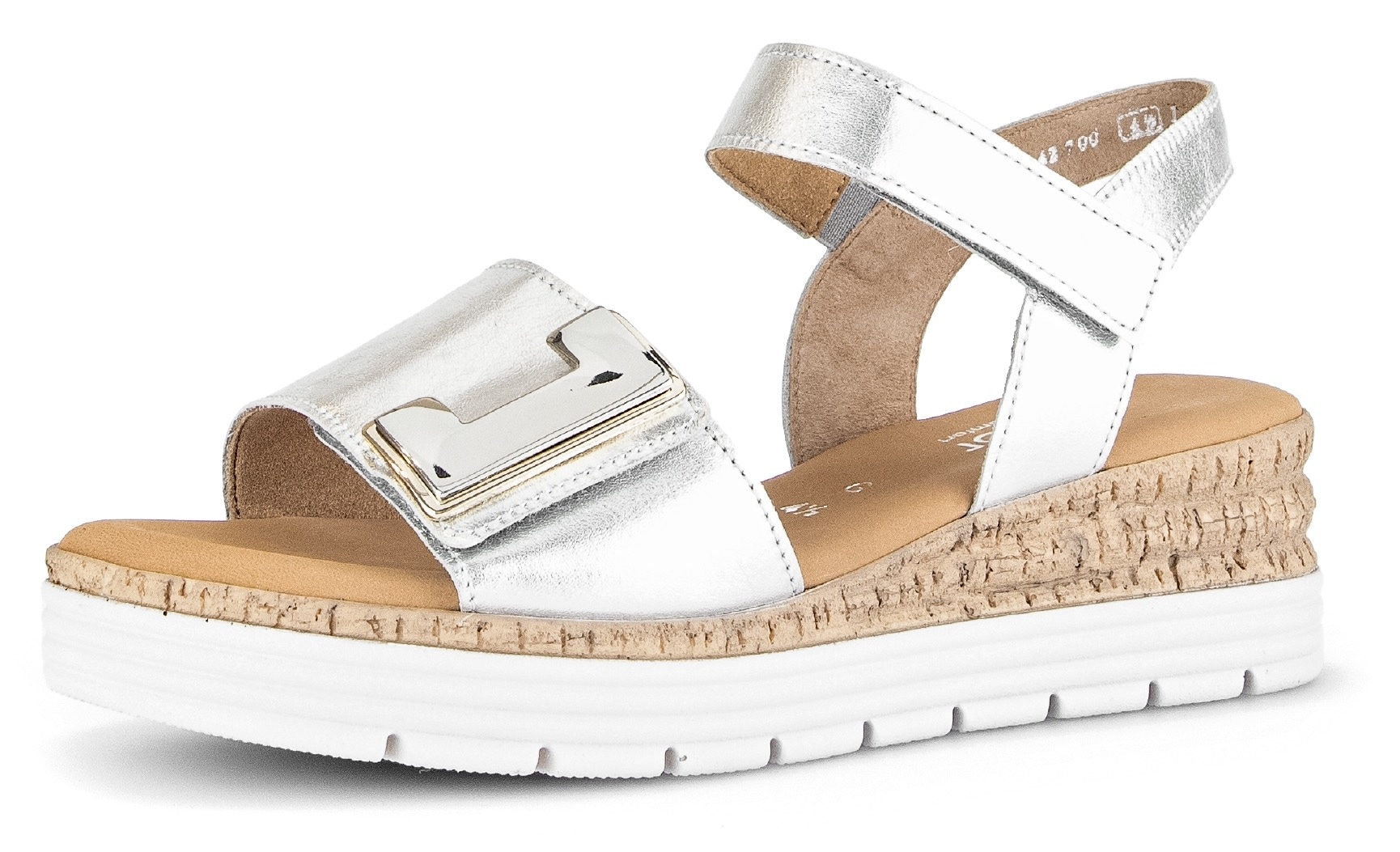 Gabor Sandalette »GENUA«, Keilabsatz, Sommerschuh, Sandale mit Klettverschlüssen, Weite G Gabor Sandalette »GENUA«, Keilabsatz, Sommerschuh, Sandale mit Klettverschlüssen, Weite G von Gabor