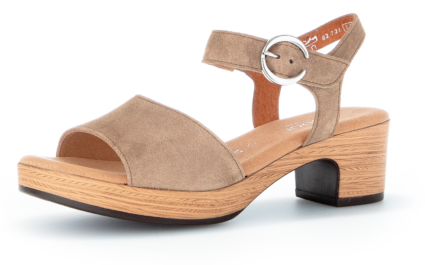 Gabor Sandalette »KRETA«, Blockabsatz, Sommerschuh, Riemchensandale mit Glitterdruck, Weite G Gabor Sandalette »KRETA«, Blockabsatz, Sommerschuh, Riemchensandale mit Glitterdruck, Weite G von Gabor