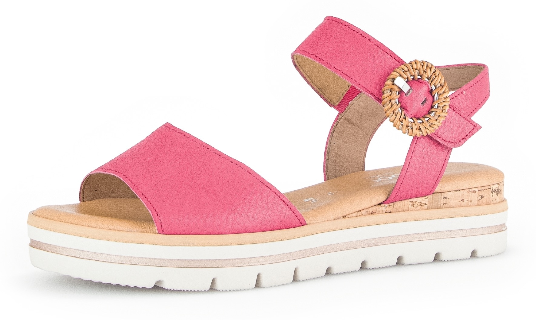 Gabor Sandalette »RHODOS«, Sommerschuh, Sandale, Keilabsatz, mit Klettverschluss, Weite G Gabor Sandalette »RHODOS«, Sommerschuh, Sandale, Keilabsatz, mit Klettverschluss, Weite G von Gabor