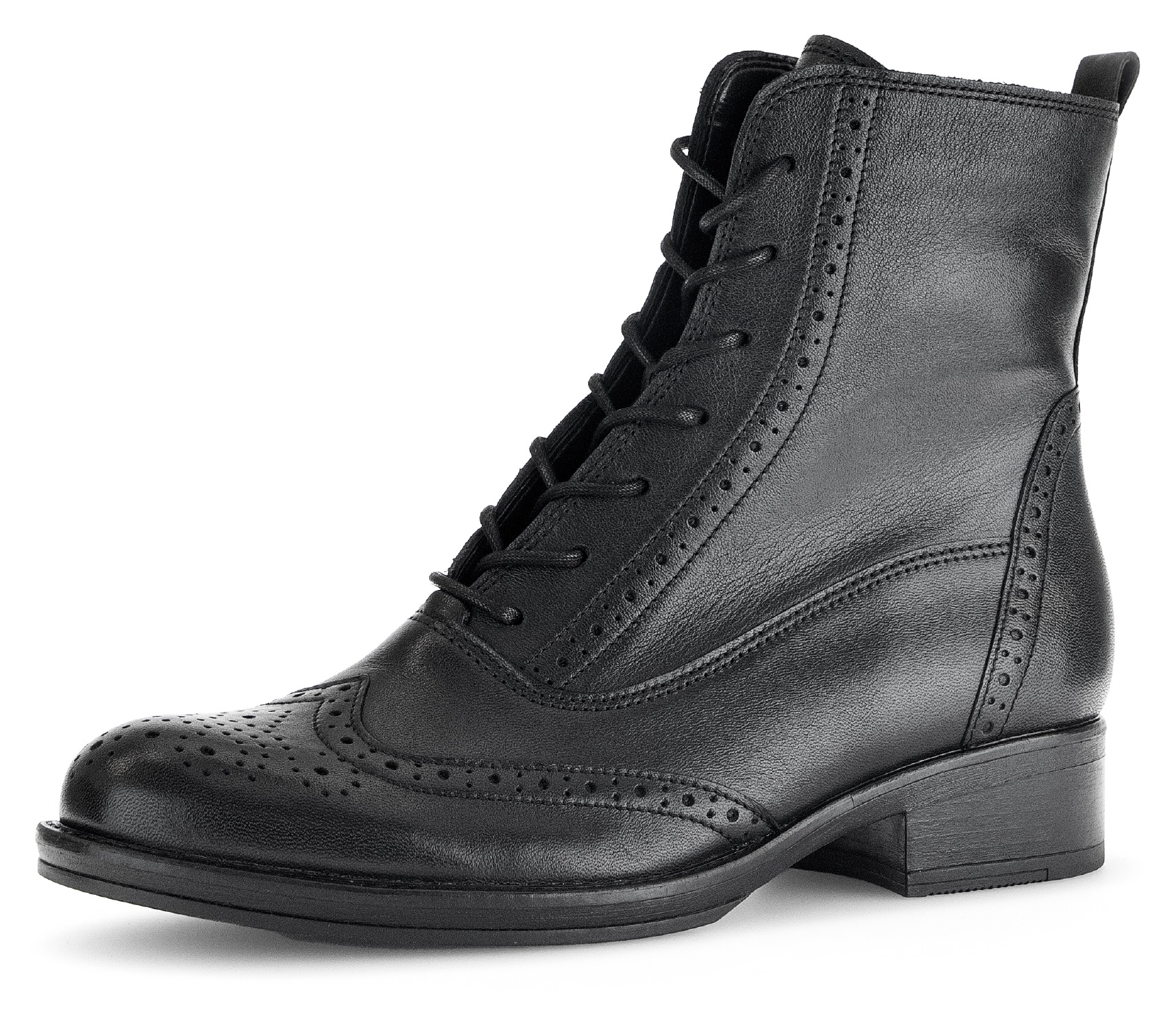 Gabor Schnürstiefelette, Blockabsatz, Schnürboots, Businessschuh mit modischer Lyralochung Gabor Schnürstiefelette, Blockabsatz, Schnürboots, Businessschuh mit modischer Lyralochung von Gabor