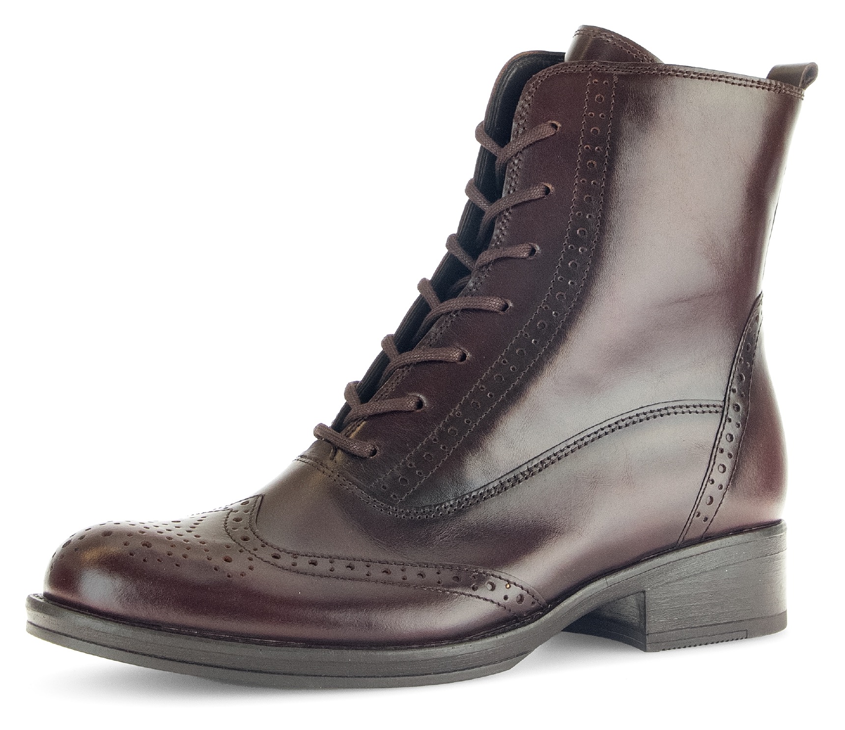 Gabor Schnürstiefelette, Blockabsatz, Schnürboots, Businessschuh mit modischer Lyralochung Gabor Schnürstiefelette, Blockabsatz, Schnürboots, Businessschuh mit modischer Lyralochung von Gabor