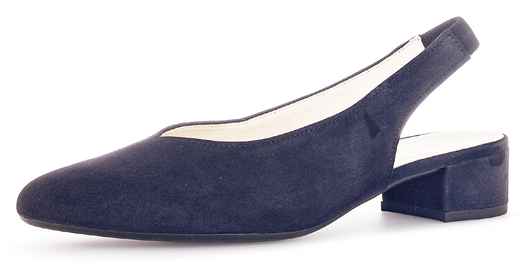 Gabor Slingpumps, Blockabsatz, Abendschuh, Sommerschuh mit elastischem Riemchen von Gabor