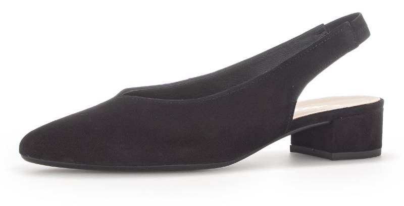 Gabor Slingpumps, Abendschuh, Sommerschuh, Blockabsatz, mit elastischem Riemchen von Gabor