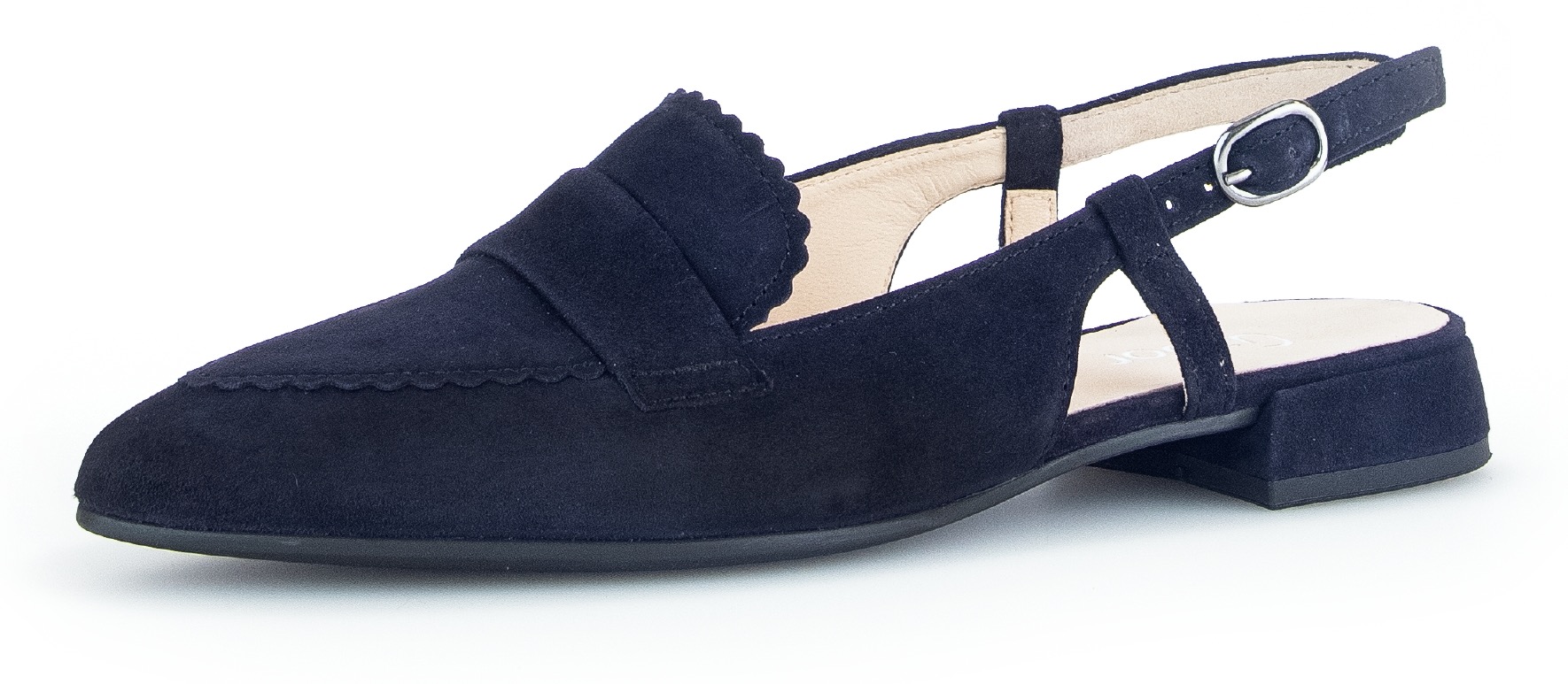 Gabor Slingpumps, Abendschuh, Sommerschuh, Blockabsatz, mit Fersenriemchen von Gabor