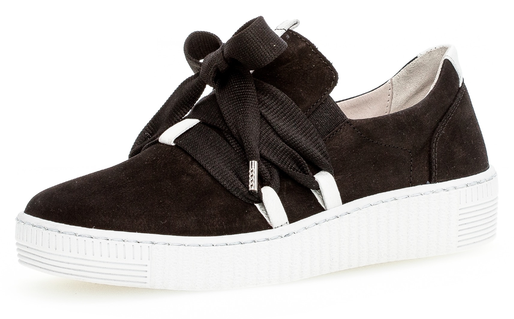 Gabor Plateausneaker, Slip-On Sneaker, Slipper, Schnürschuh mit aufgesetzter Zierschnürung Gabor Plateausneaker, Slip-On Sneaker, Slipper, Schnürschuh mit aufgesetzter Zierschnürung von Gabor