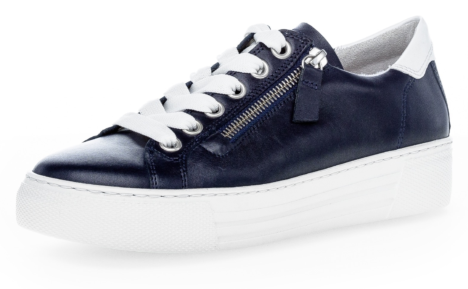 Gabor Plateausneaker »FLORENZ«, Freizeitschuh, Halbschuh, Schnürschuh in bequemer Weite G = weit Gabor Plateausneaker »FLORENZ«, Freizeitschuh, Halbschuh, Schnürschuh in bequemer Weite G = weit von Gabor