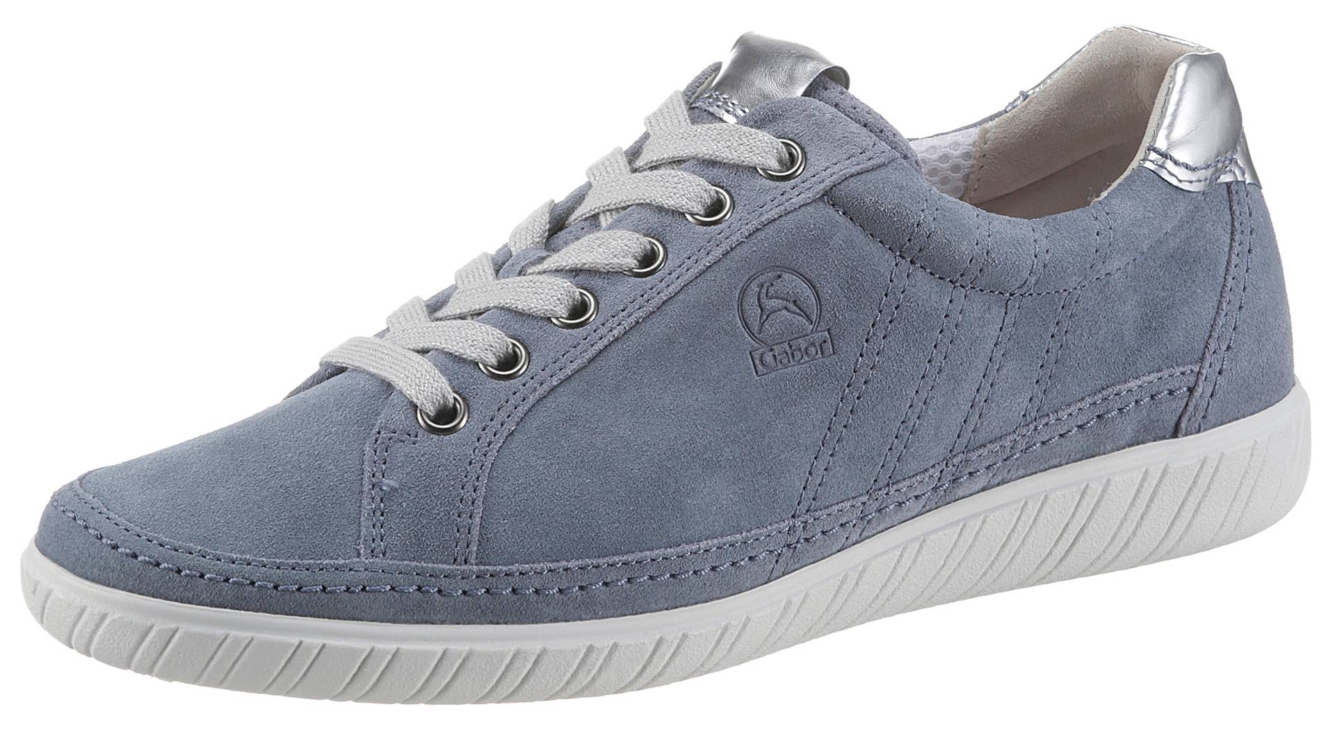 Gabor Sneaker »YORK«, in sportivem Look, Freizeitschuh, Halbschuh, Schnürschuh von Gabor