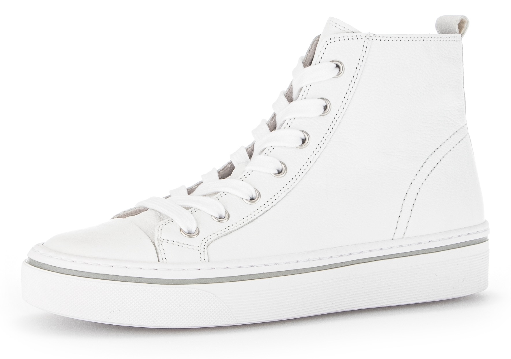 Gabor Sneaker, High Top-Sneaker, Freizeitschuh, Schnürschuh mit Reissverschluss von Gabor