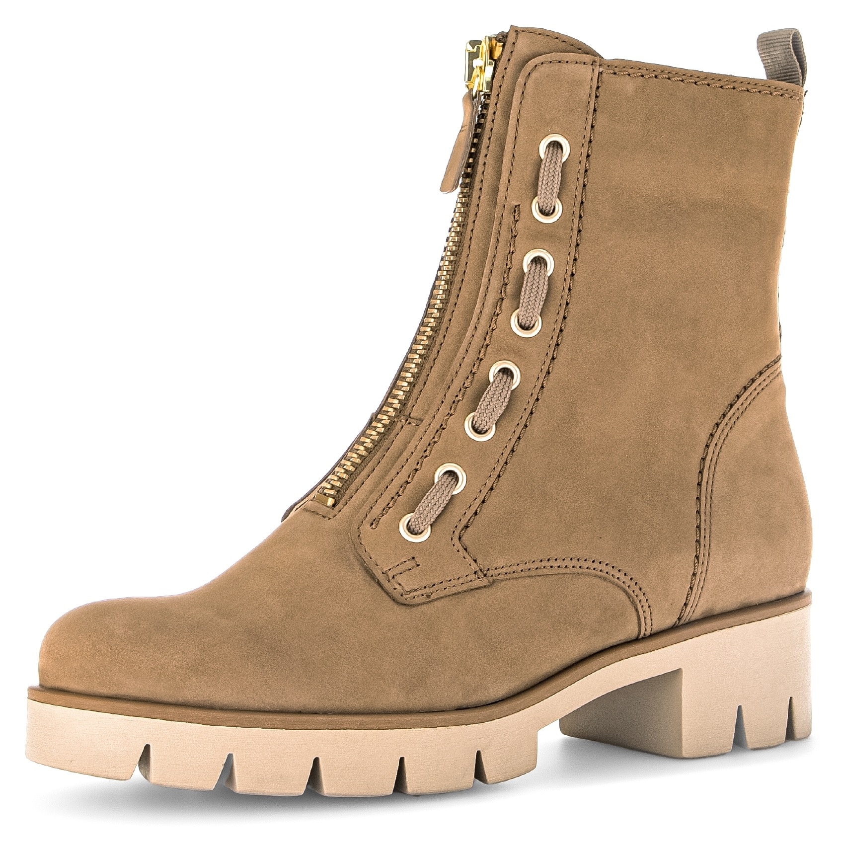 Gabor Stiefelette, Blockabsatz, Plateau, Boots mit modischen Durchzügen Gabor Stiefelette, Blockabsatz, Plateau, Boots mit modischen Durchzügen von Gabor