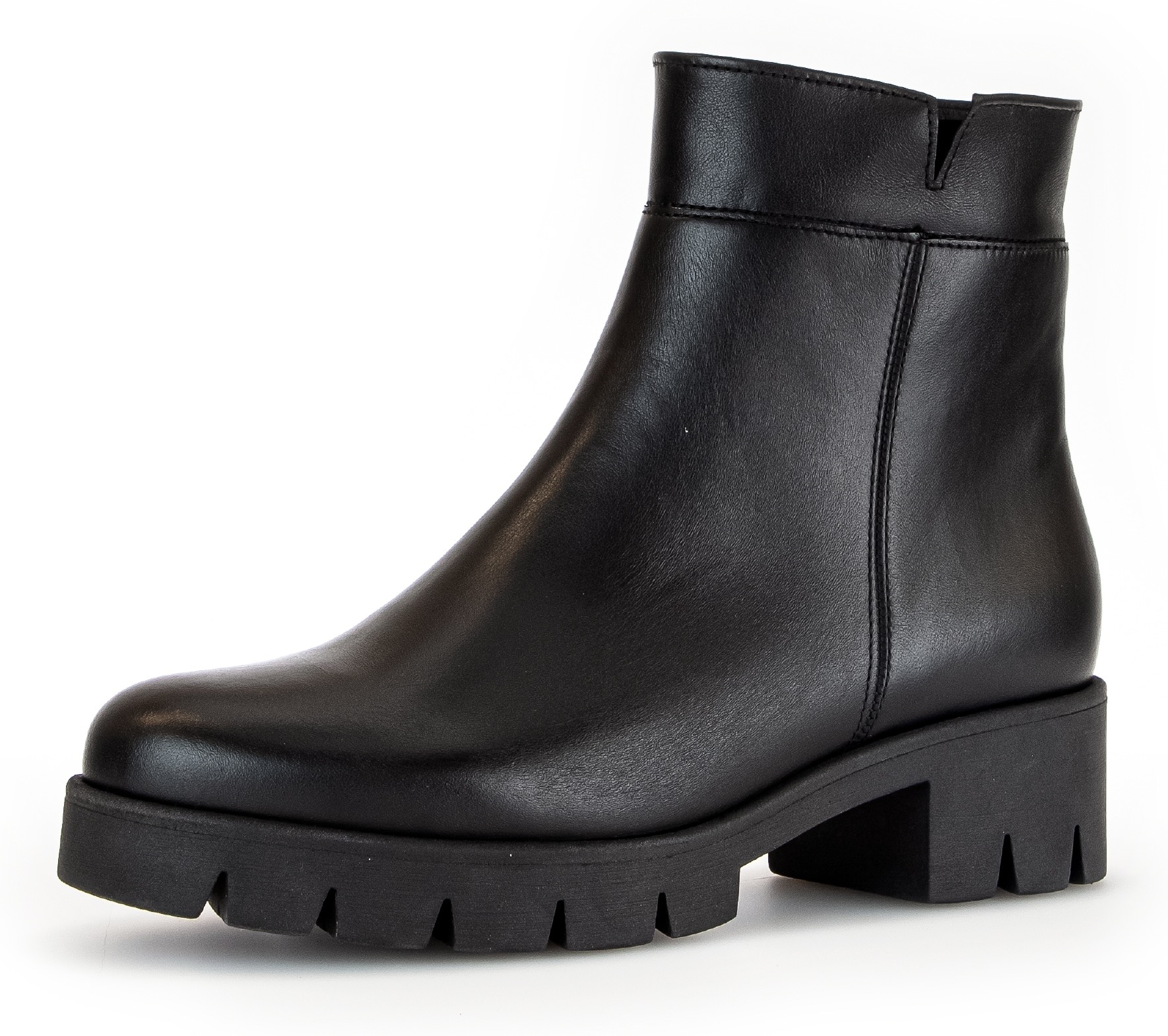 Gabor Stiefelette, Blockabsatz, Winterstiefel, Chunky-Boots mit Innenreissverschluss von Gabor