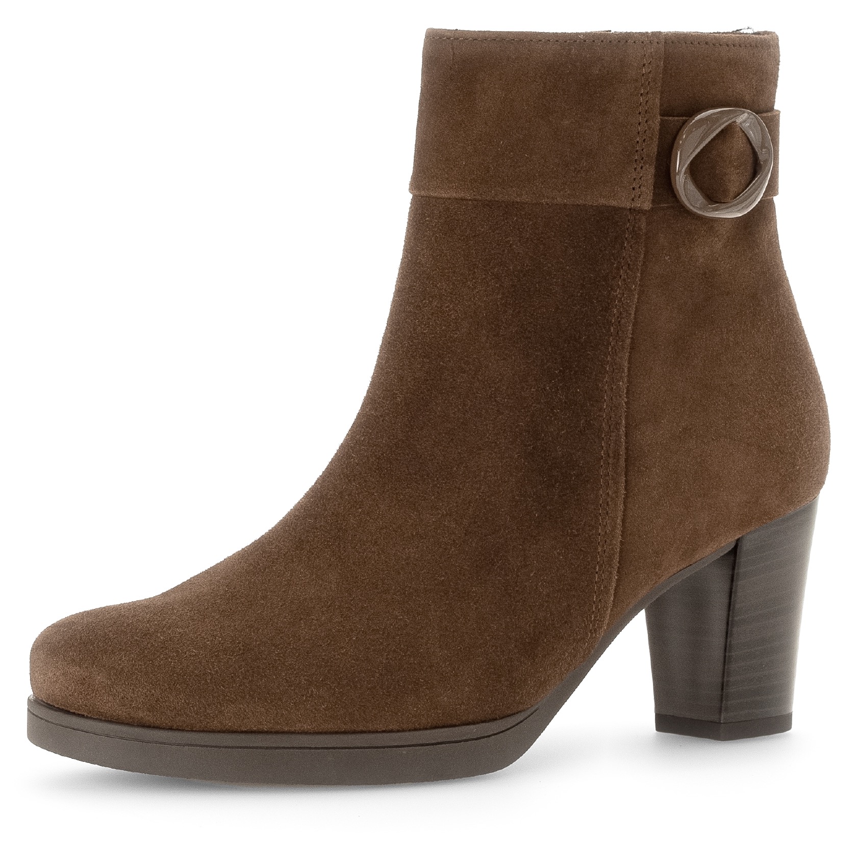 Gabor Stiefelette »Ancona«, Blockabsatz, Ankle Boots mit trendiger Schaftgestaltung Gabor Stiefelette »Ancona«, Blockabsatz, Ankle Boots mit trendiger Schaftgestaltung von Gabor