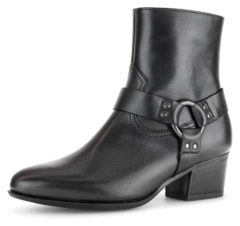 Gabor Westernstiefelette »St. Tropez«, Blockabsatz, Cowboystiefelette, Boots in bequemer Weite G (= weit) von Gabor