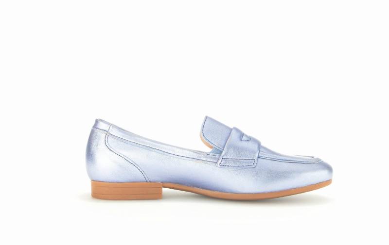 - Leder Loafer Damen Blau 37.5 von Gabor