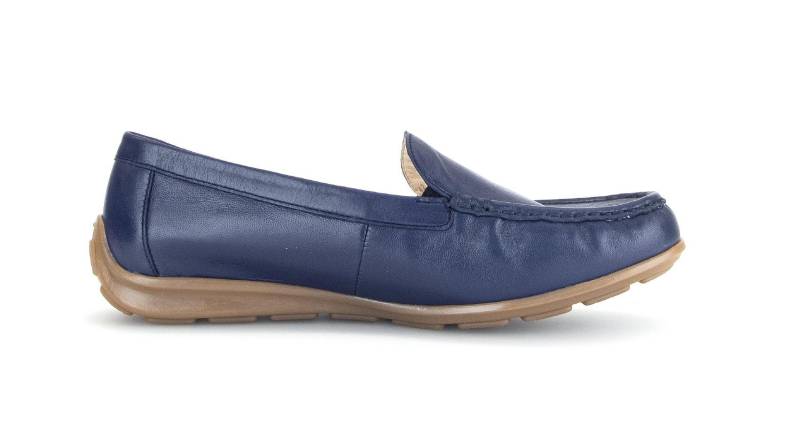 Leder Loafer Damen Blau 38.5 von Gabor