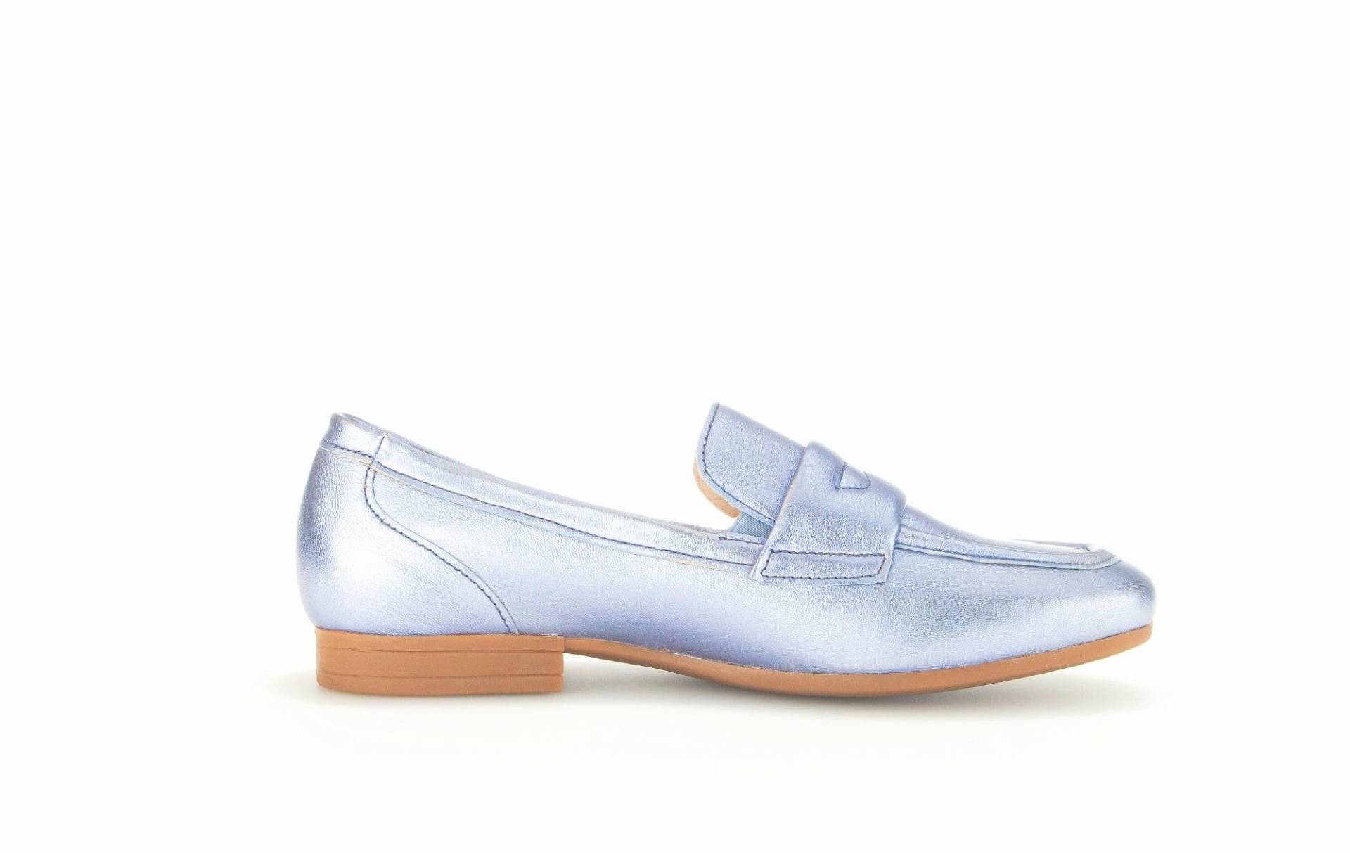 - Leder Loafer Damen Blau 39 von Gabor