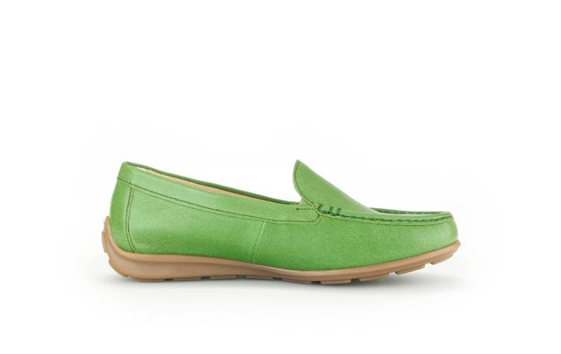 Leder Loafer Damen Grün 41 von Gabor