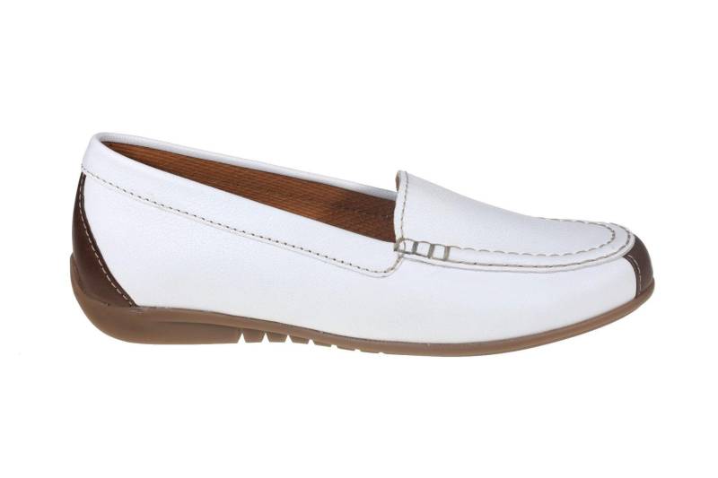 Leder Loafer Damen Weiss 37.5 von Gabor