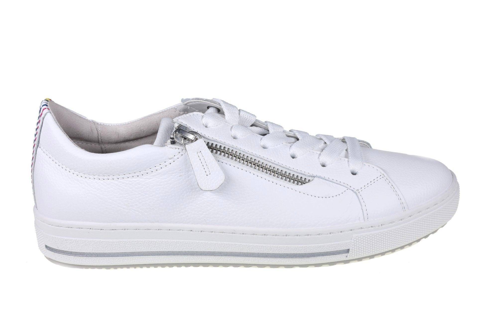 Leder Sneaker Damen Weiss 38 von Gabor