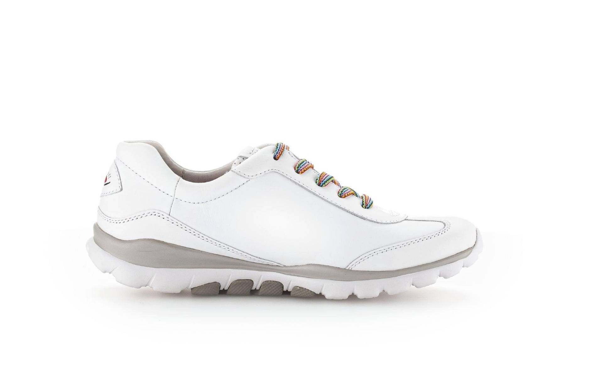 Leder Wandersneaker Damen Weiss 40.5 von Gabor