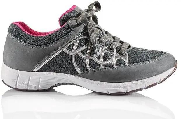 64.350.49 - Nubuk Sneaker Damen Grau 37 von Gabor