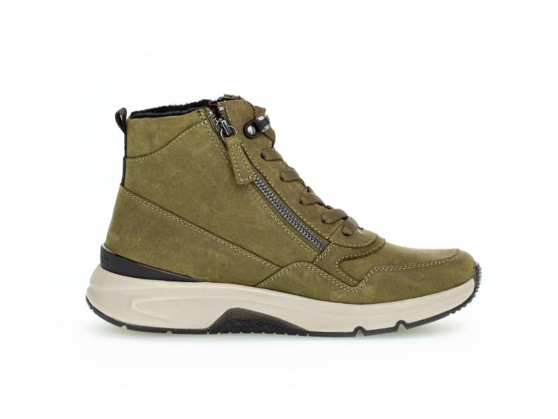 - Nubuk Wandersneaker Damen Grün 44 von Gabor