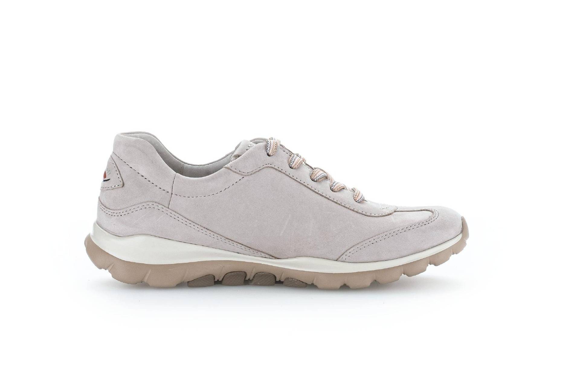 Nubuk Wandersneaker Damen Beige 38 von Gabor