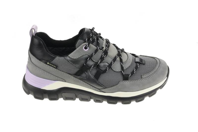 Nubuk Wandersneaker Damen Grau 41 von Gabor