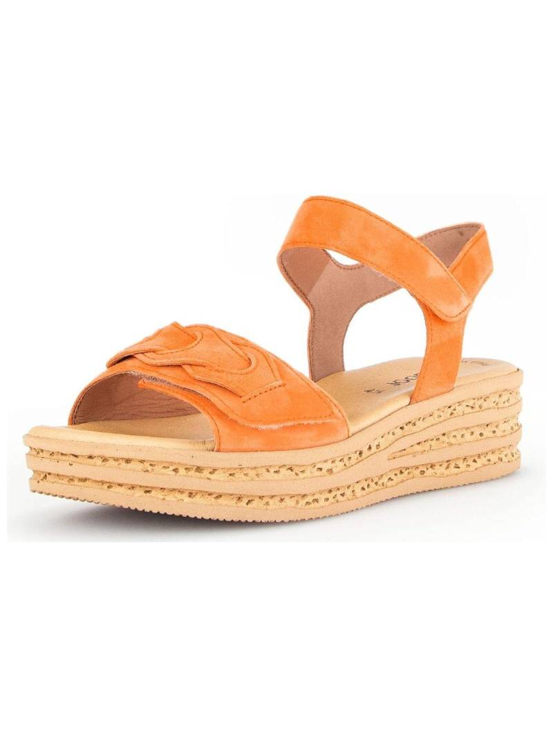 Sandalen 44.553 Damen Orange 37.5 von Gabor