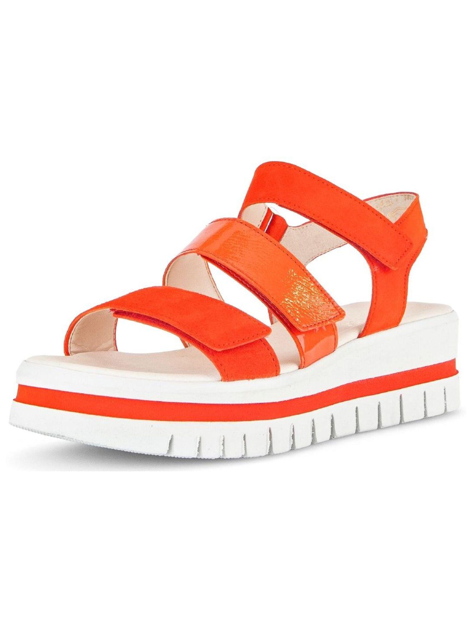 Sandalen 44.620 Damen Orange 37.5 von Gabor