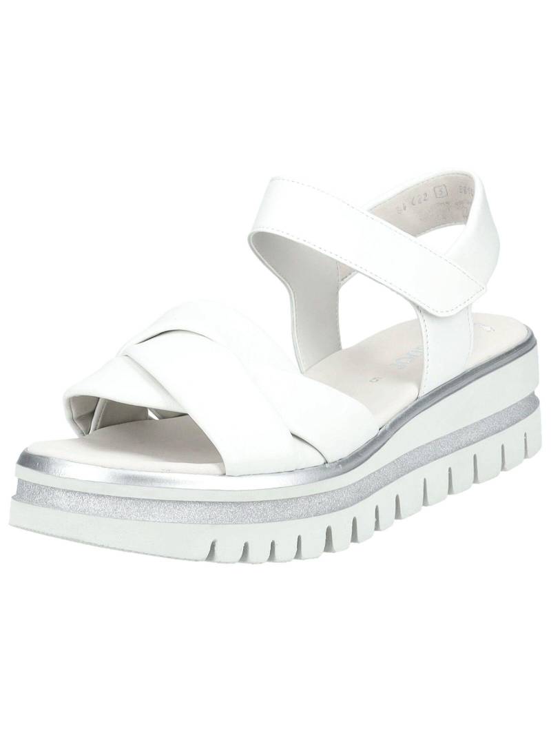 Sandalen 44.622 Damen Weiss 38.5 von Gabor