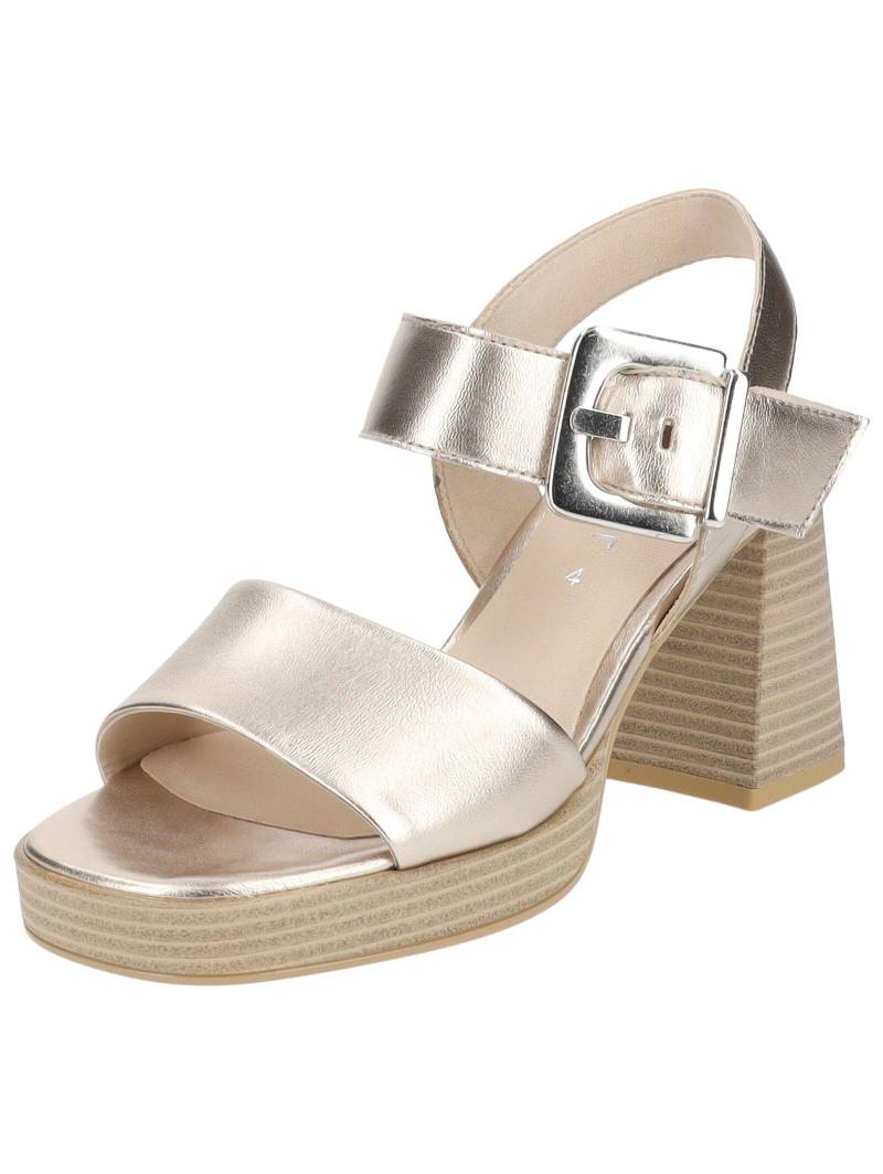 Sandalen 44.780 Damen Gold 38 von Gabor