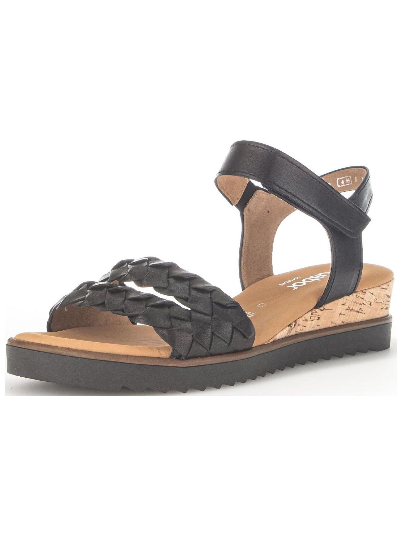 Sandalen Damen Schwarz 35 von Gabor