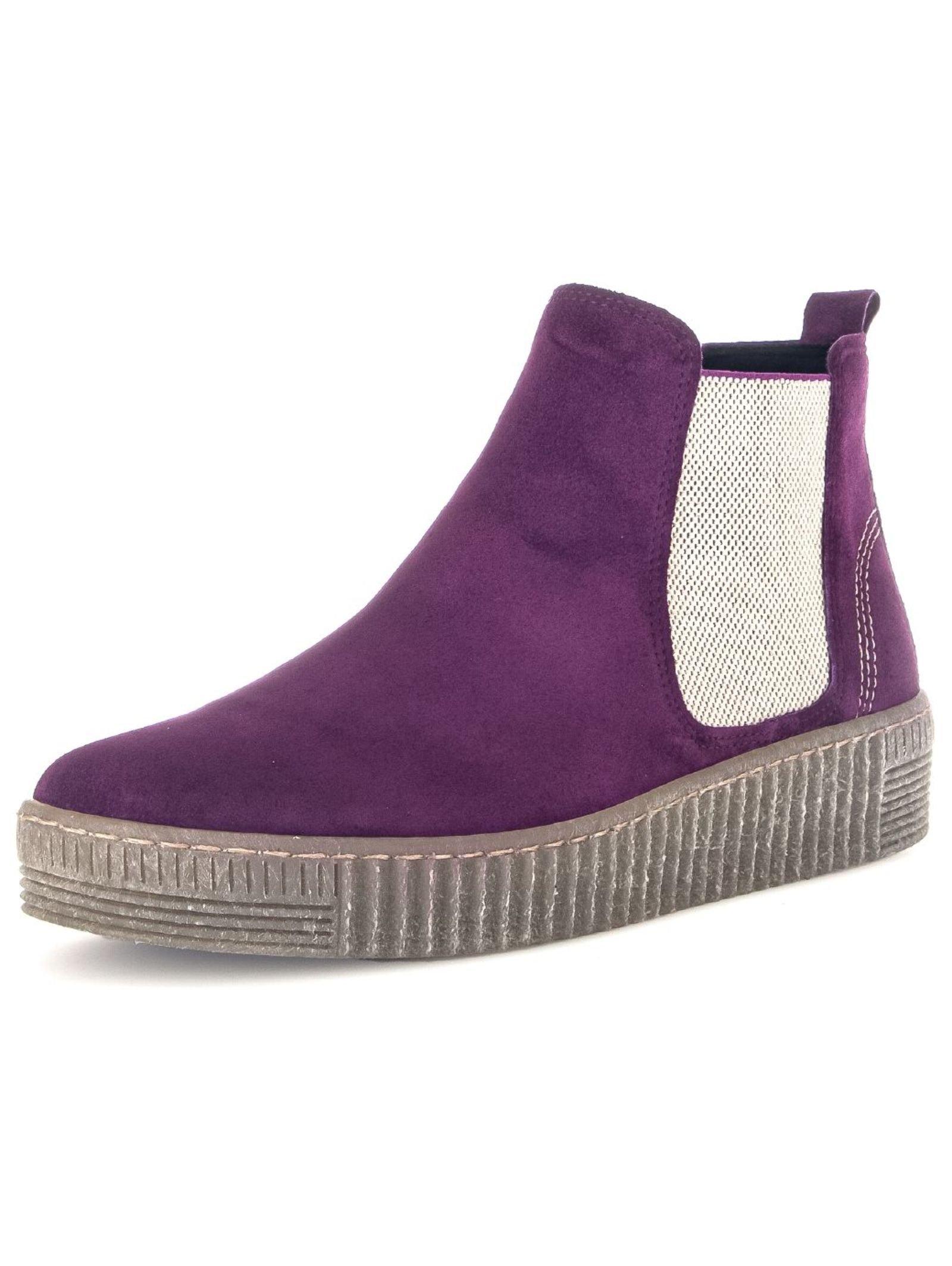 Stiefelette Damen Violett 38.5 von Gabor