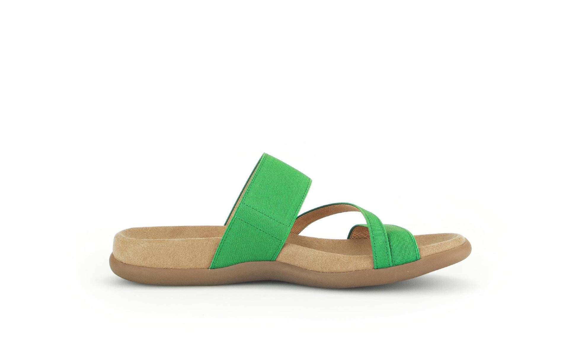 Synthetik Flip Flop Damen Grün 40 von Gabor