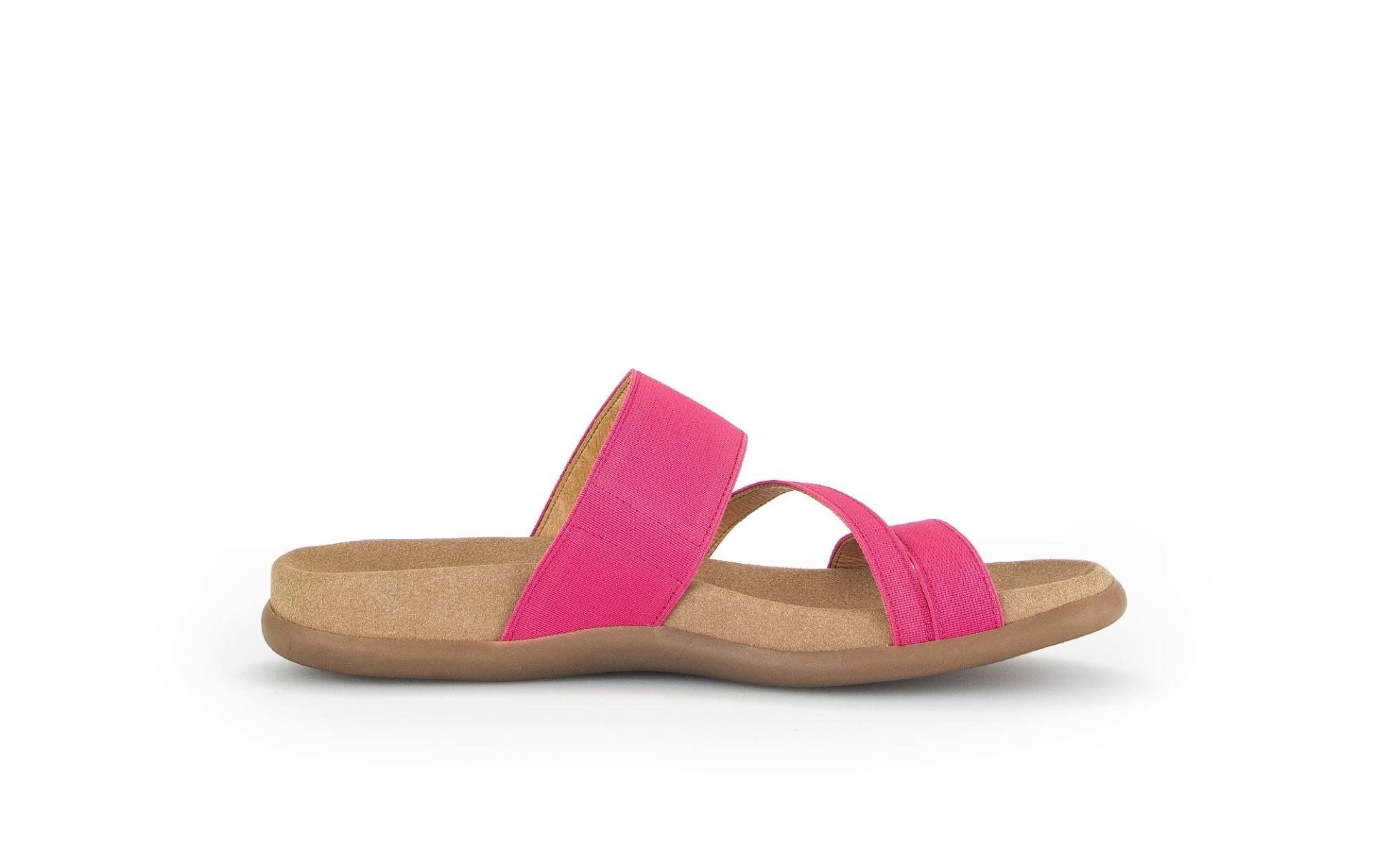 Synthetik Flip Flop Damen Rosa 43 von Gabor