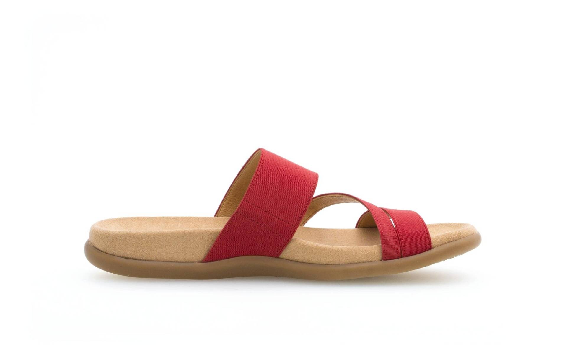 Synthetik Flip Flop Damen Rot 40 von Gabor