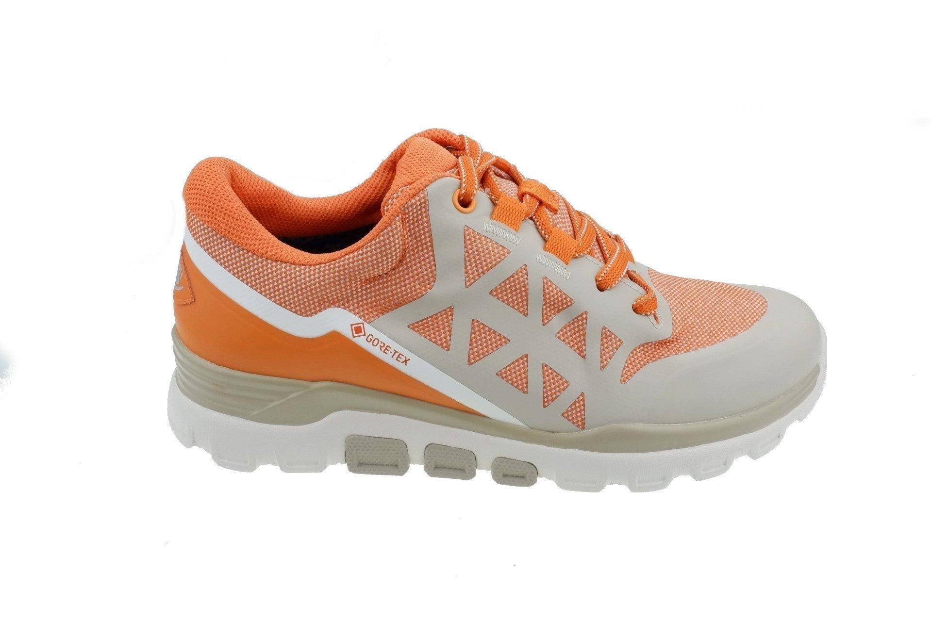 Synthetik Wandersneaker Damen Orange 44 von Gabor