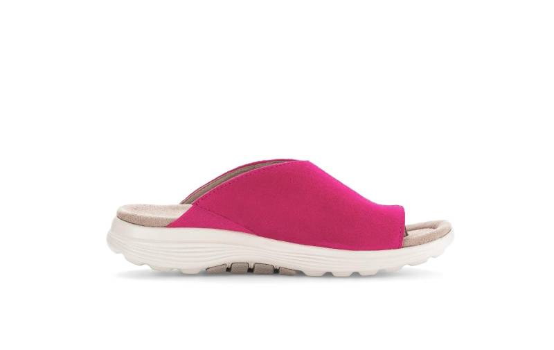 Wildleder Flip Flop Damen Rosa 38 von Gabor