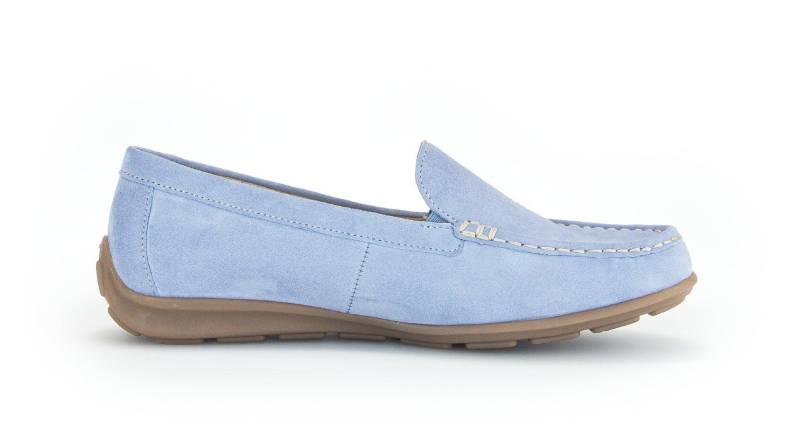 Wildleder Loafer Damen Blau 38.5 von Gabor