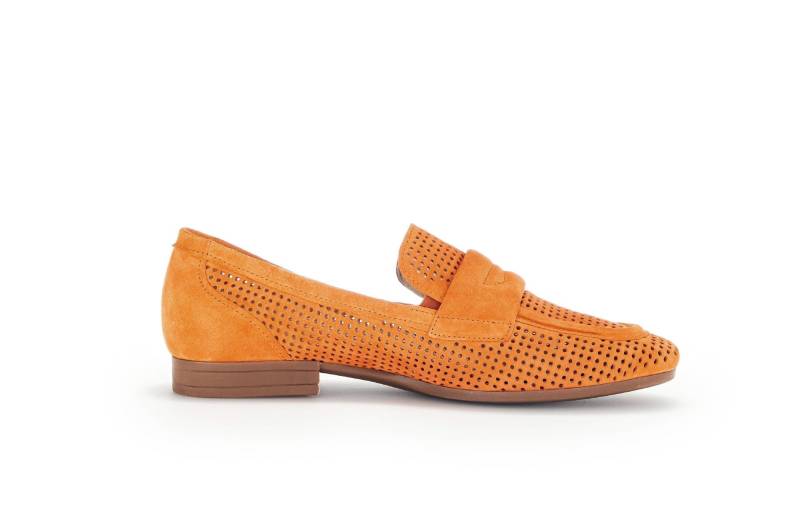 - Wildleder Loafer Damen Orange 36 von Gabor