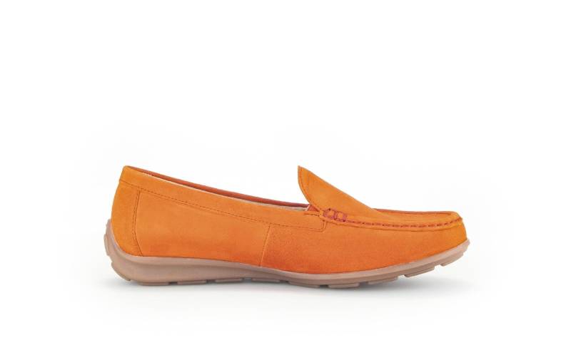 Wildleder Loafer Damen Orange 37 von Gabor