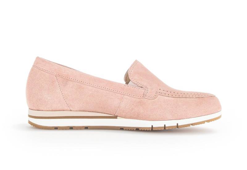 Wildleder Loafer Damen Rosa 38.5 von Gabor