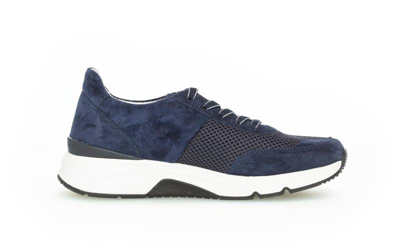 Wildleder Sneaker Damen Blau 40 von Gabor