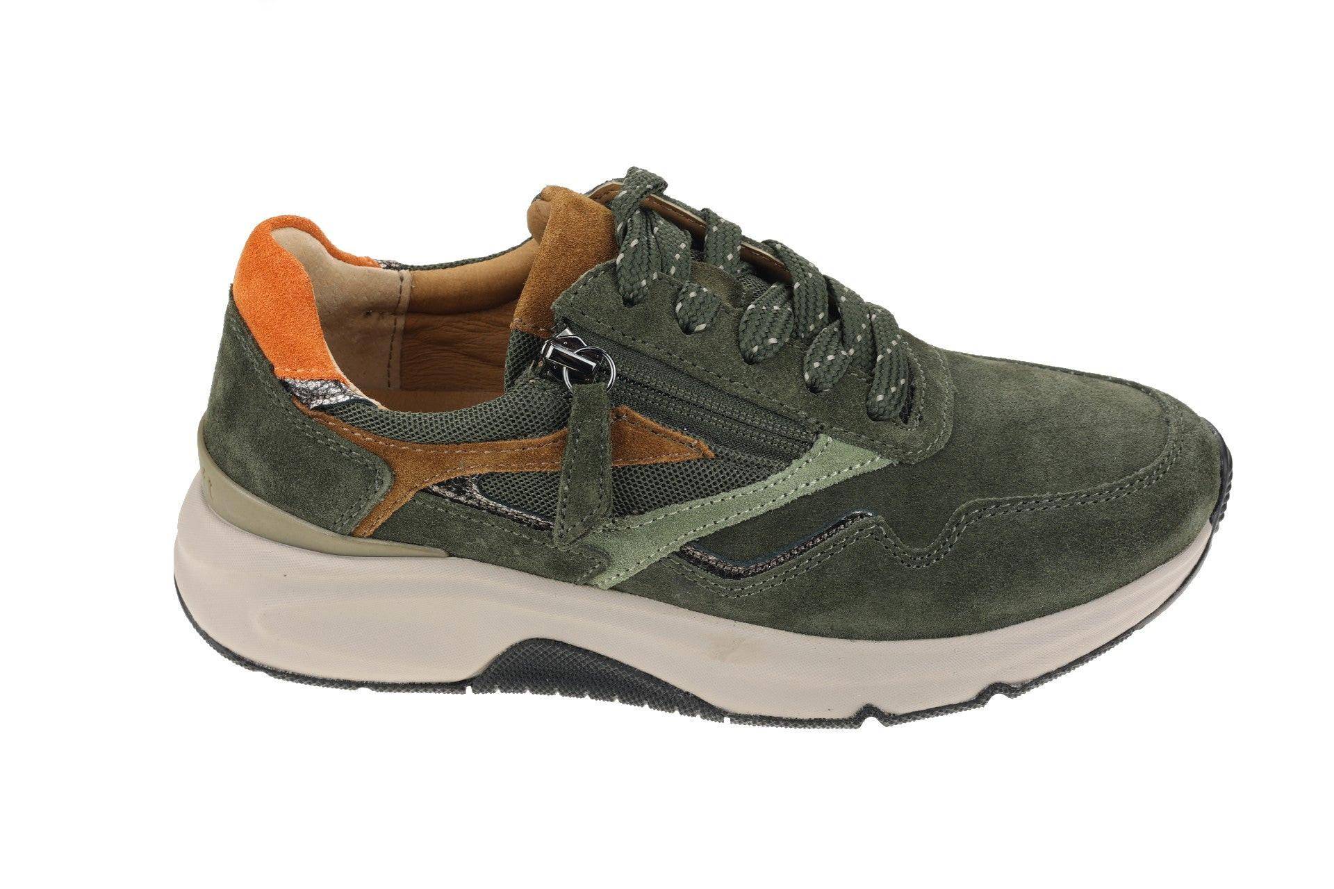 Wildleder Sneaker Damen Grün 37 von Gabor