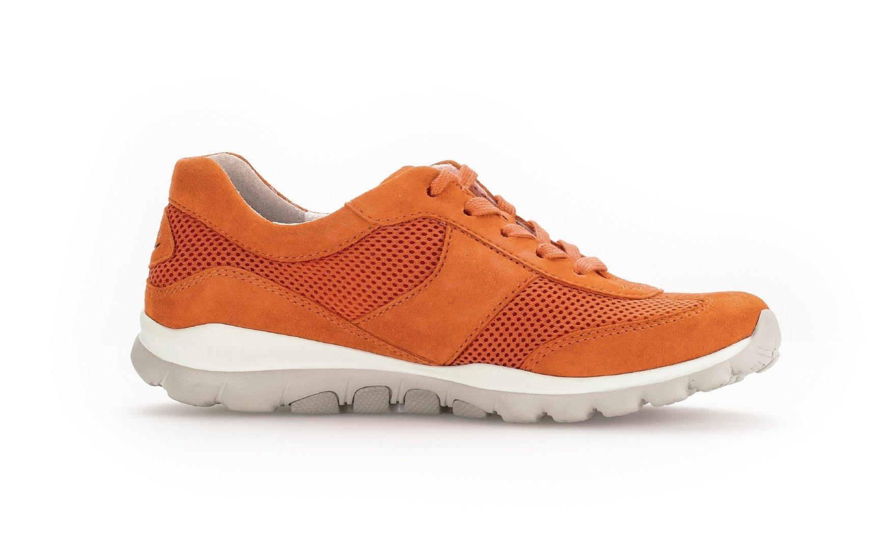 Wildleder Sneaker Damen Orange 37.5 von Gabor