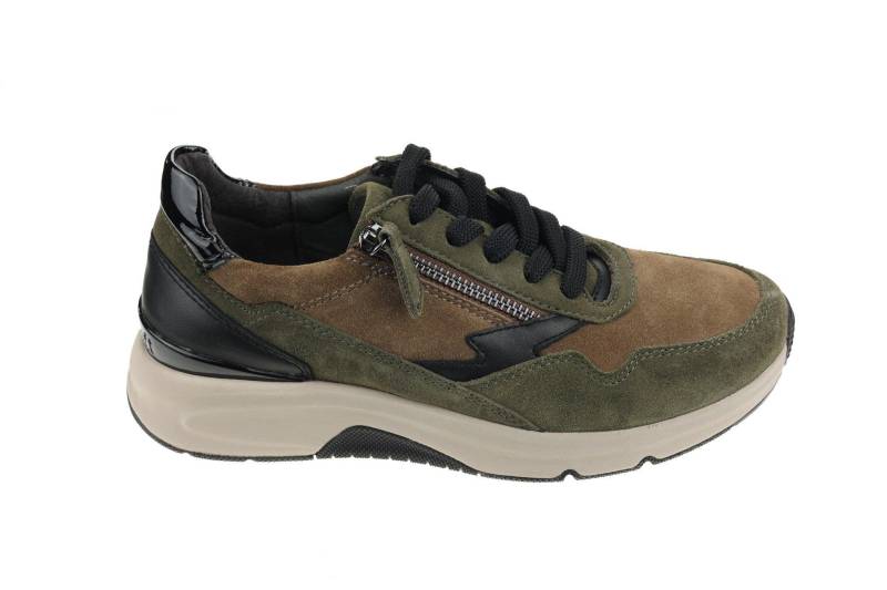 Wildleder Wandersneaker Damen Grün 37.5 von Gabor