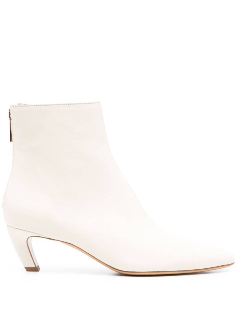 Gabriela Hearst 50mm Clayton ankle boots - White von Gabriela Hearst